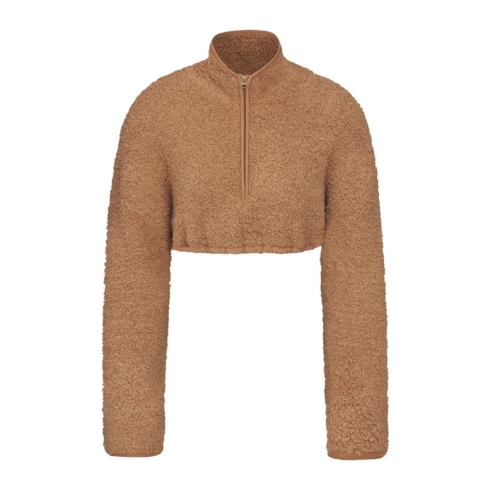 SKIMS Cozy Knit Set - Cropped Pullover & Drawstring Legging - Picture 3 of 9